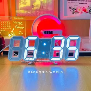 3D LED Digital Clock