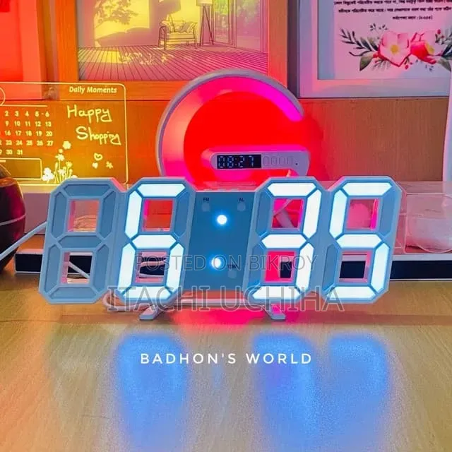 3D LED Digital Clock