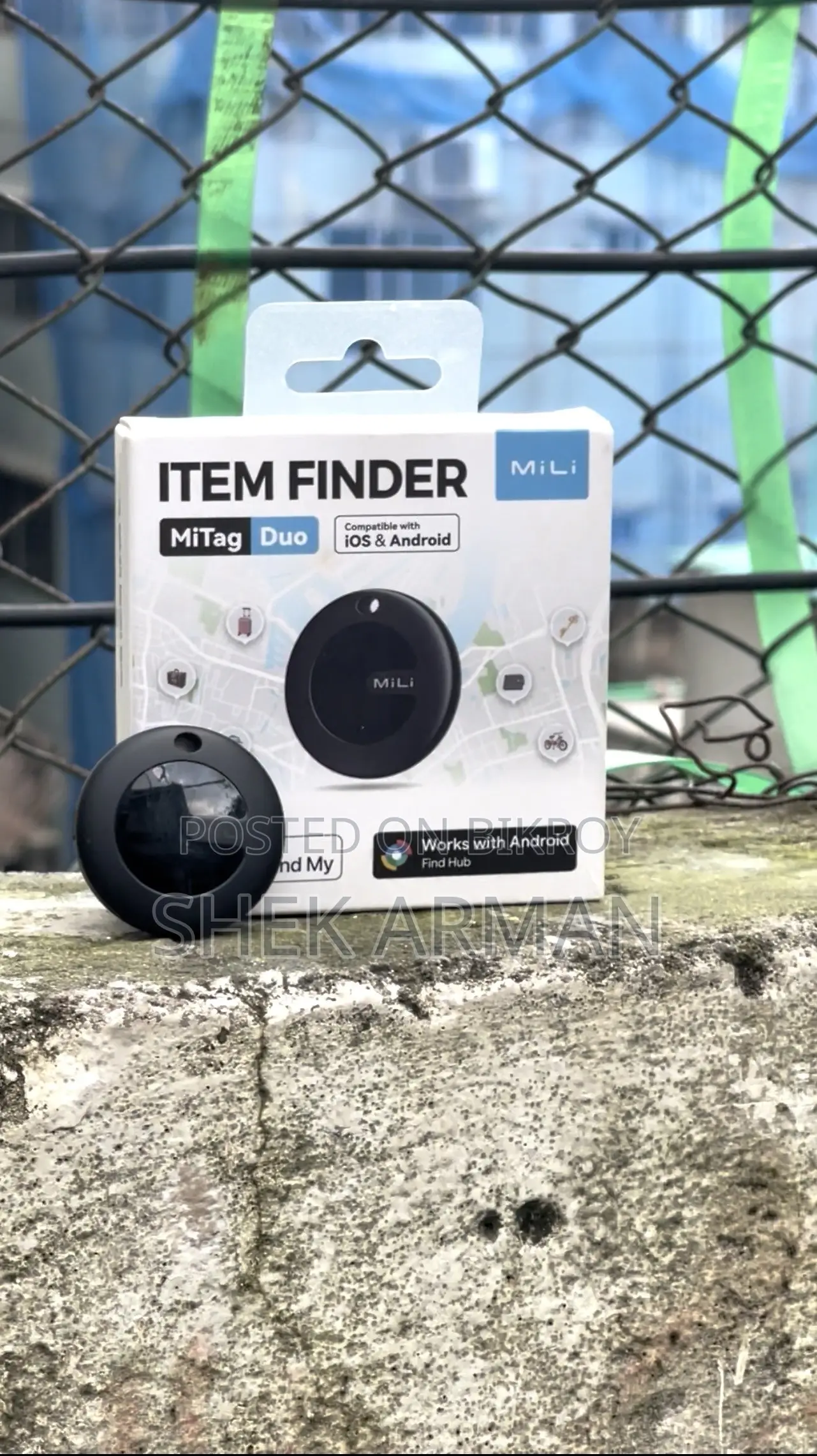 MiLi Mini Find Tracker – অ্যান্ড্রয়েড আইফোন | স্মার্ট আইটেম ট্র্যাকার