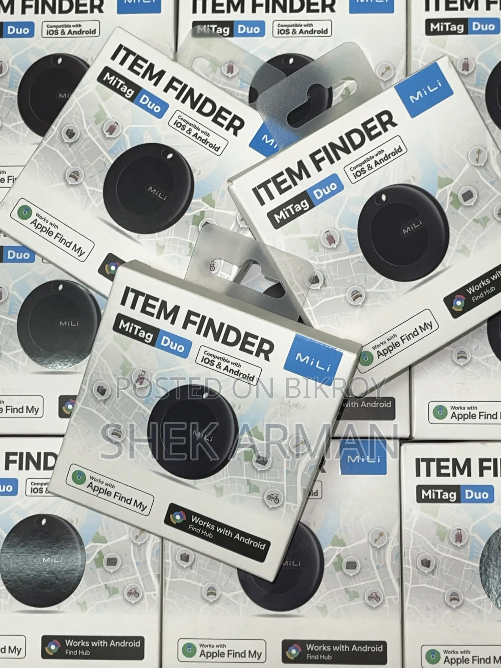 MiLi Mini Find Tracker – অ্যান্ড্রয়েড আইফোন | স্মার্ট আইটেম ট্র্যাকার