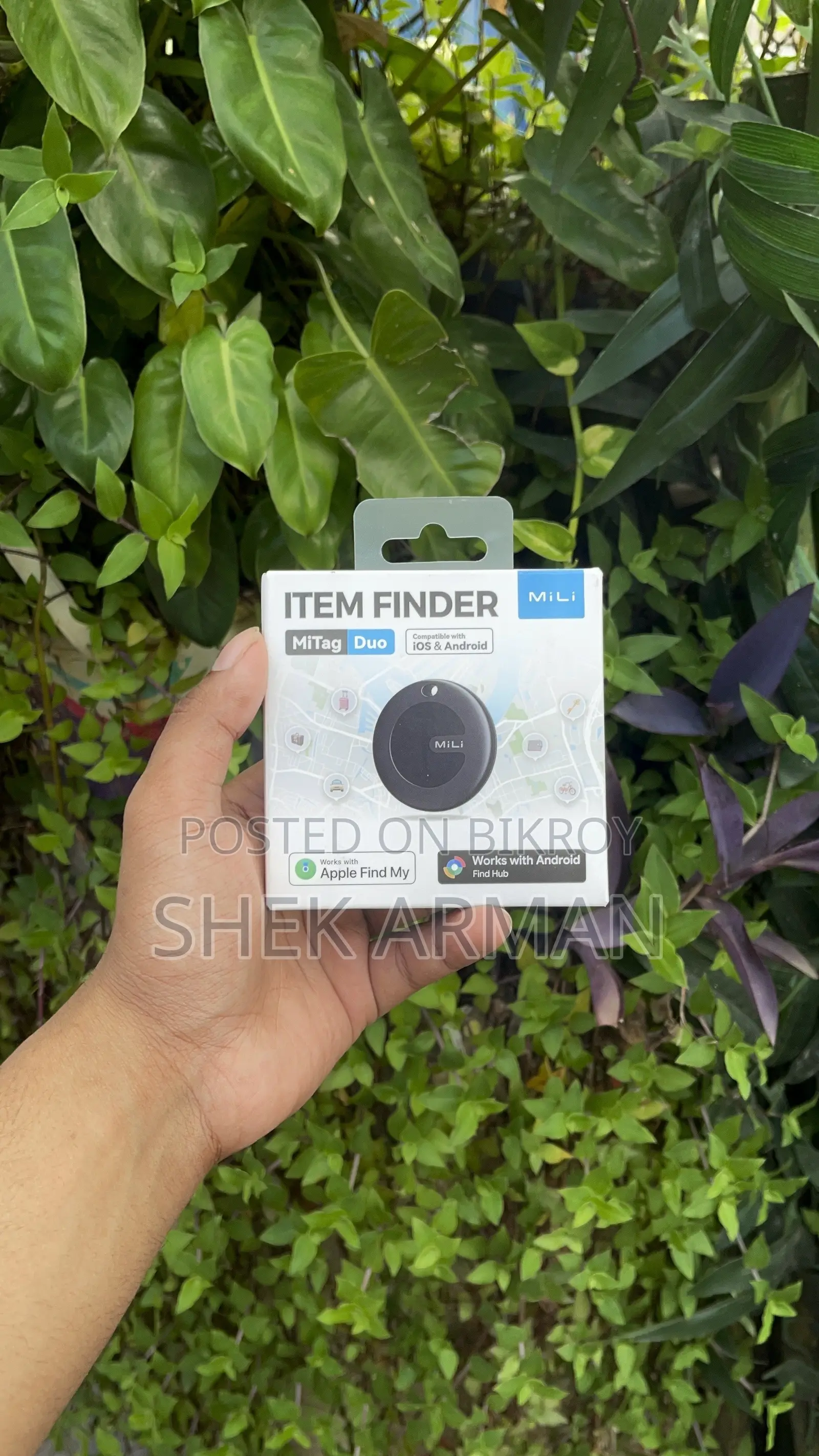 MiLi Mini Find Tracker – অ্যান্ড্রয়েড আইফোন | স্মার্ট আইটেম ট্র্যাকার