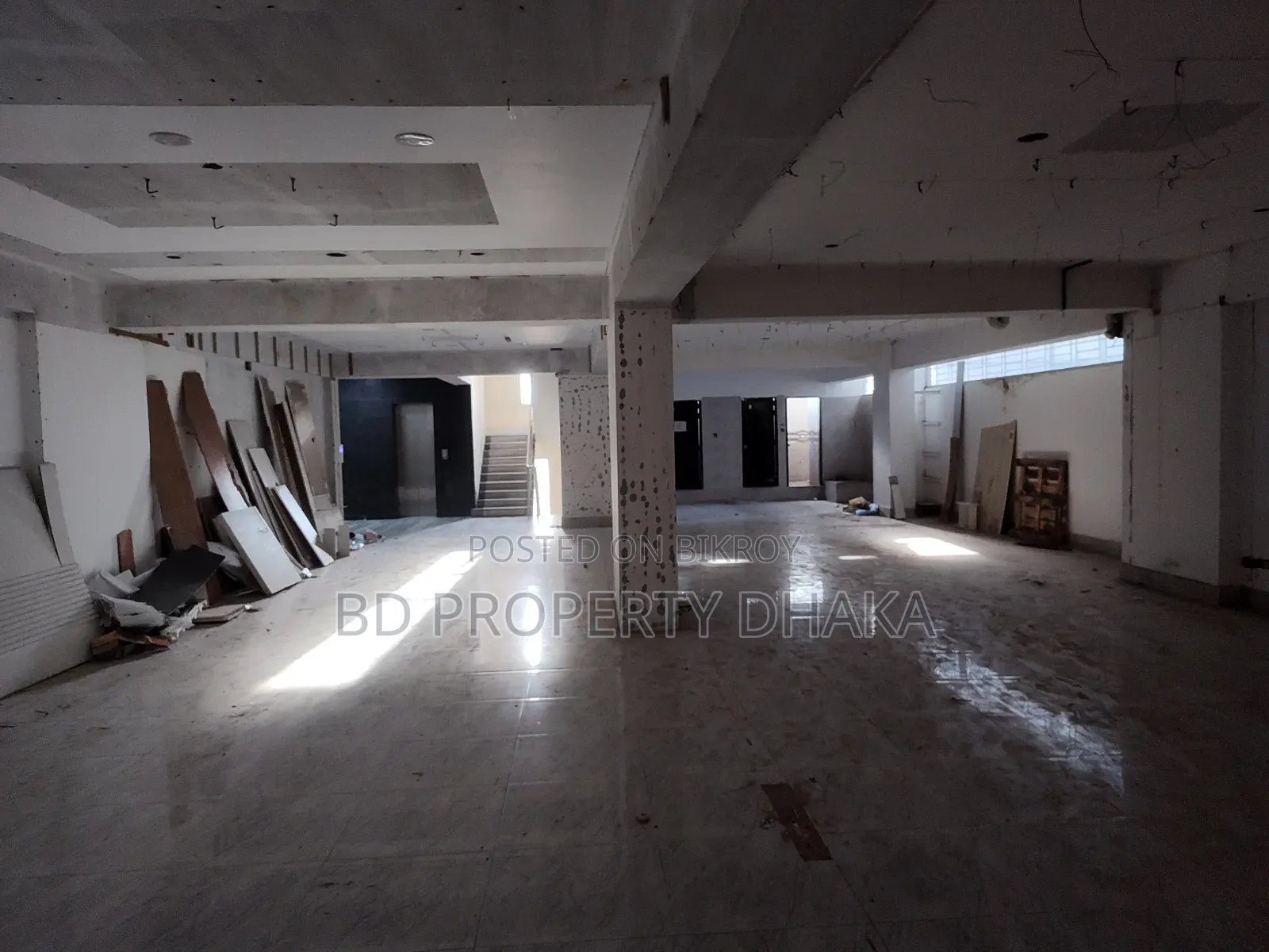 2860 SQFT Open Commercial Space Restaurant Rent in Banani