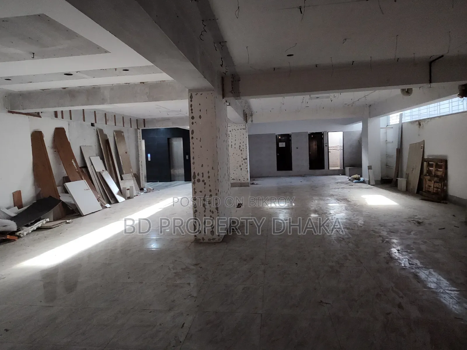 2860 SQFT Open Commercial Space Restaurant Rent in Banani