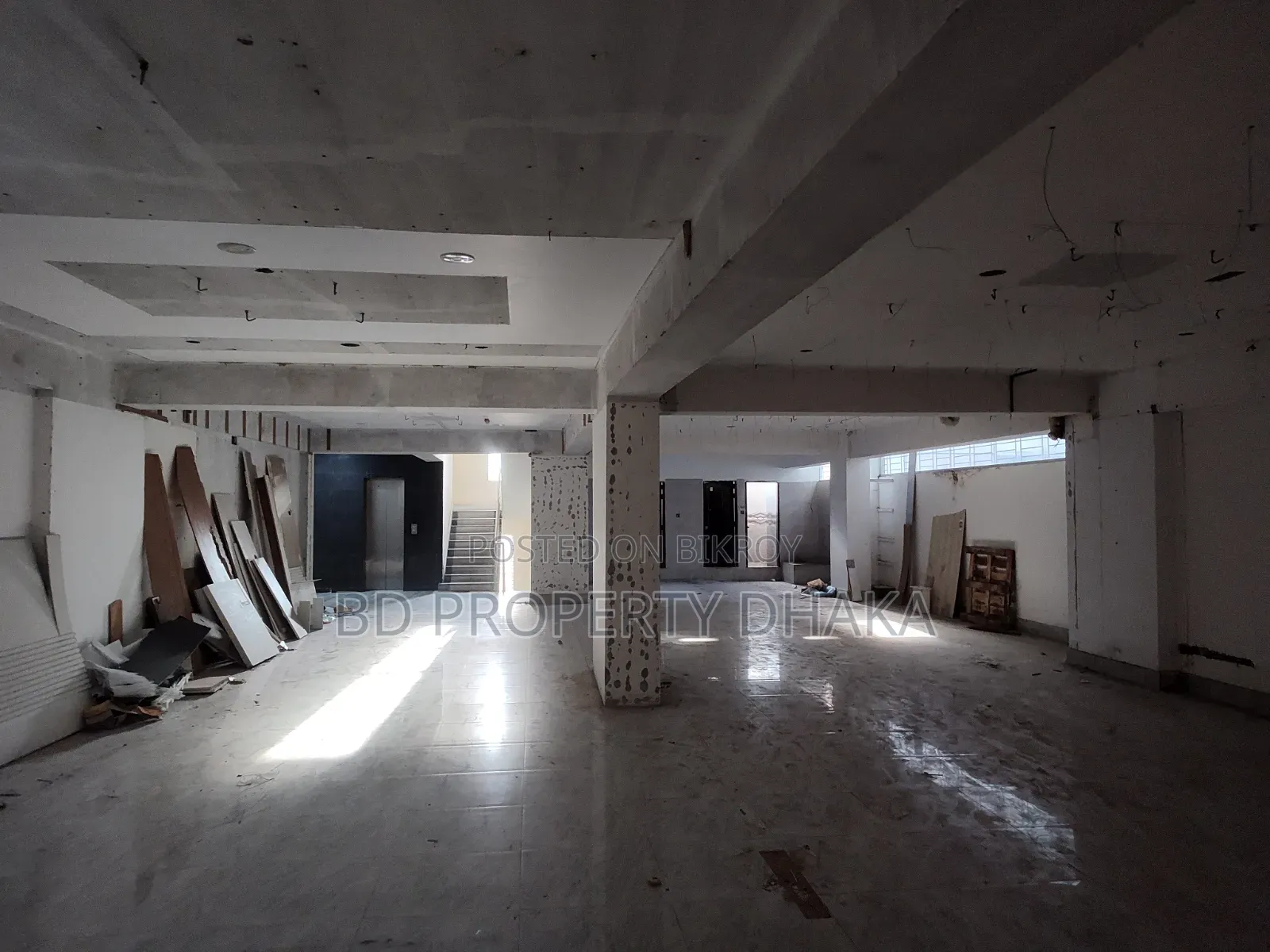 2860 SQFT Open Commercial Space Restaurant Rent in Banani