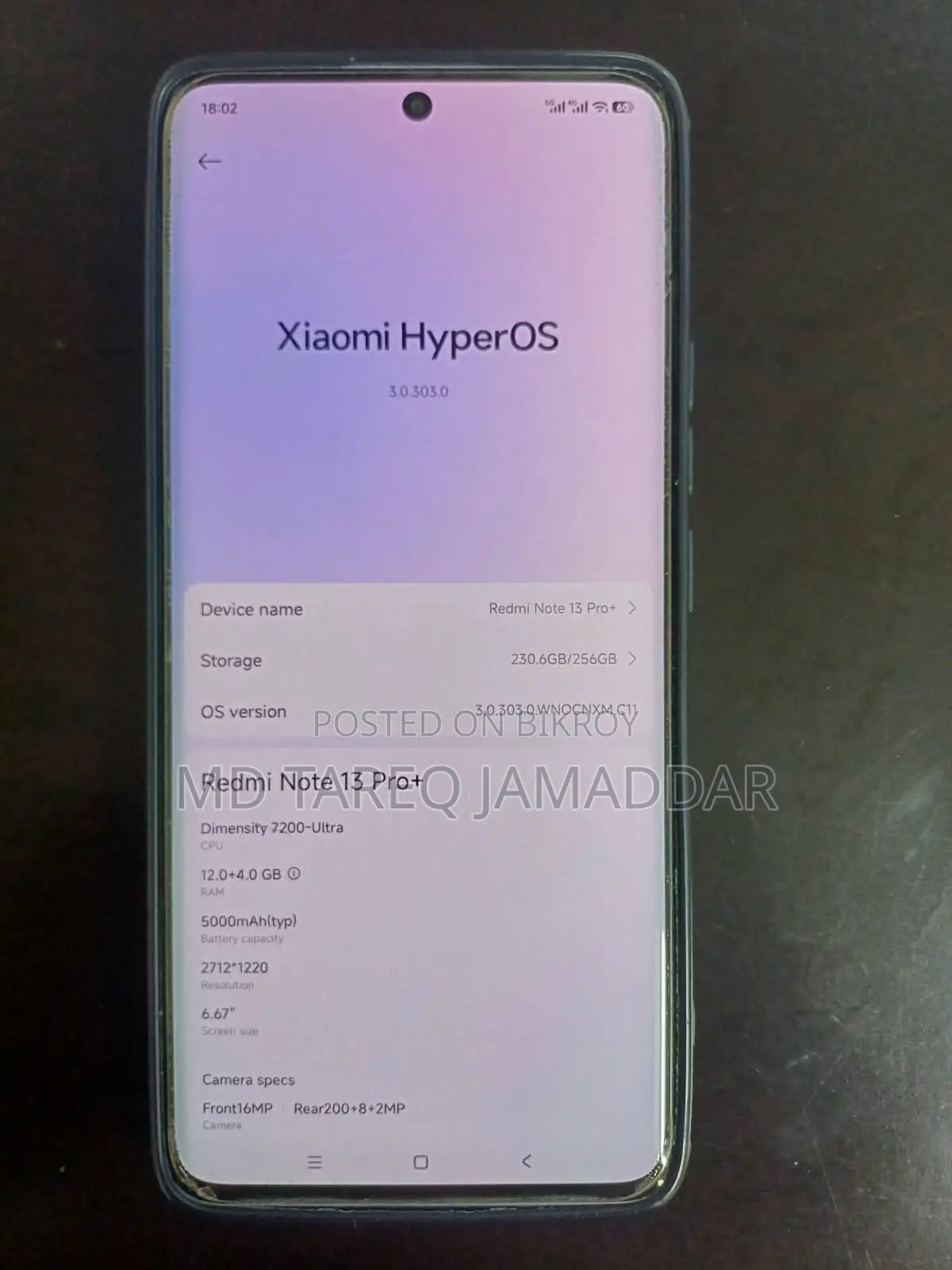 Xiaomi Redmi Note 13 Pro+ 256 GB White