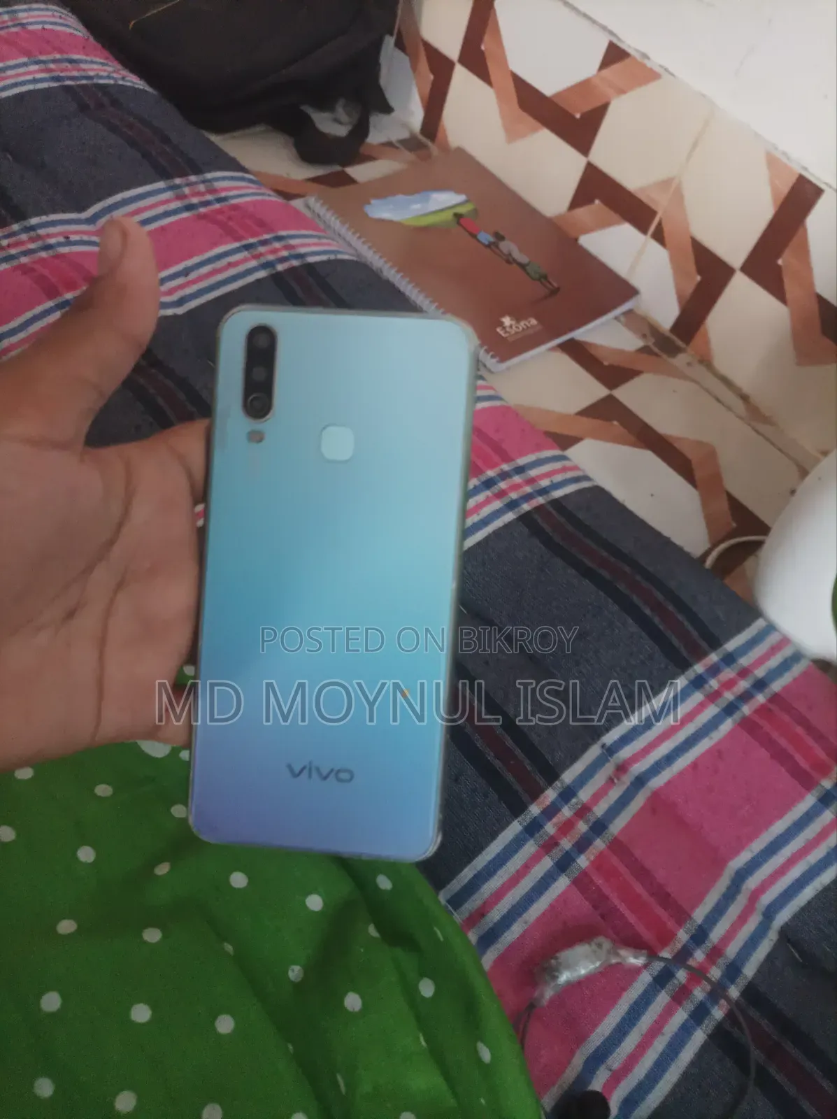 Vivo Y17 256 GB Blue