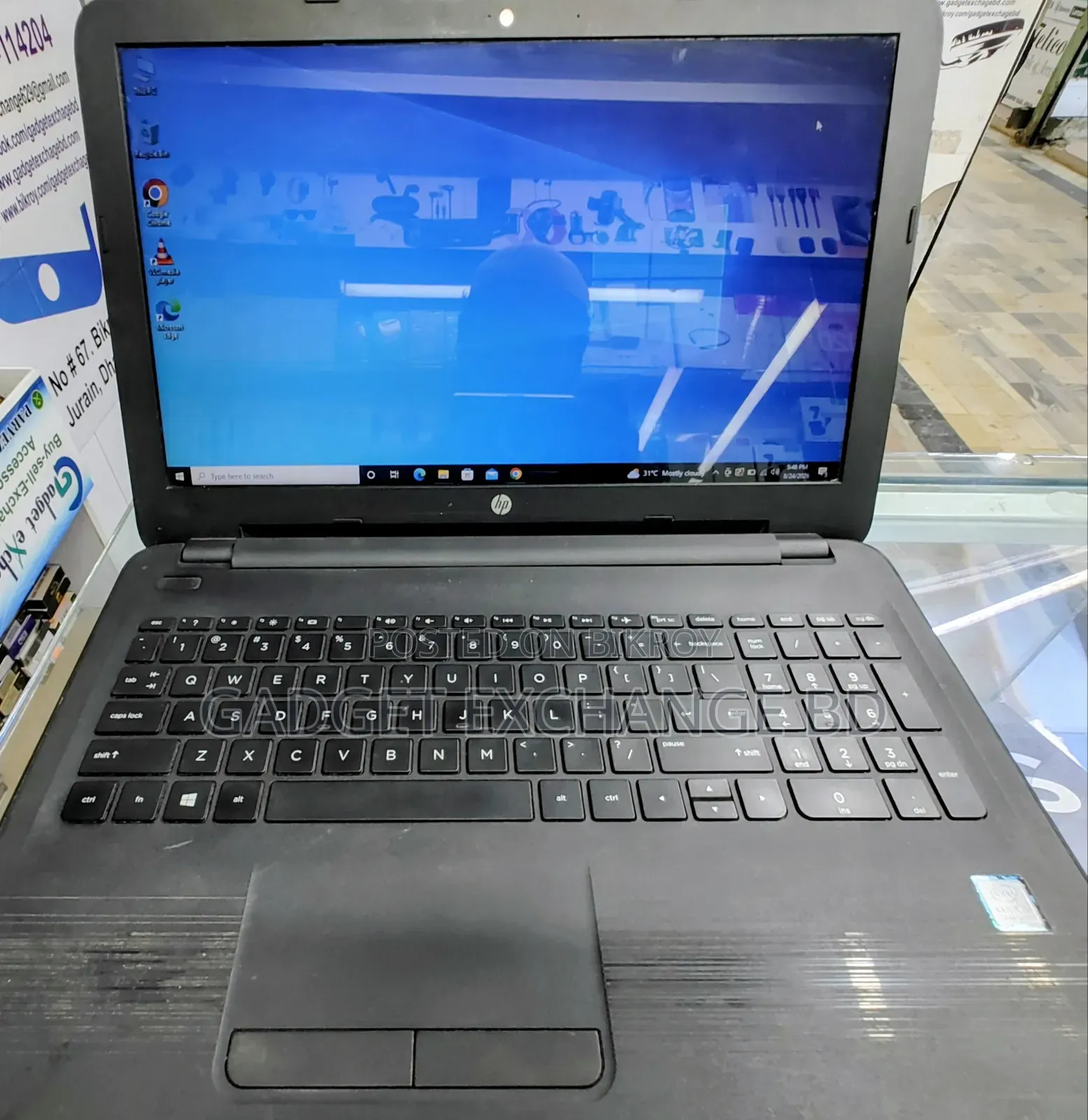 Laptop HP 4GB Intel Core I3 SSD 128GB