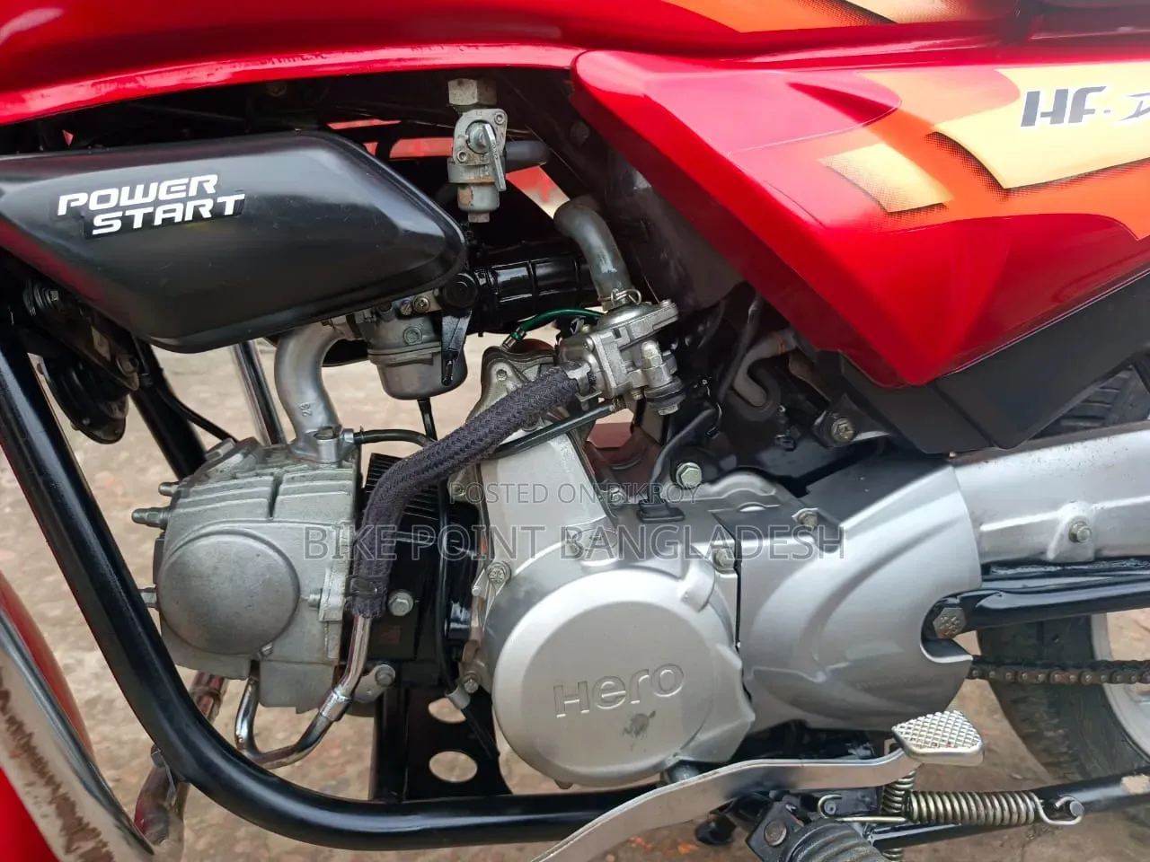 Hero HF Deluxe 2023 Red