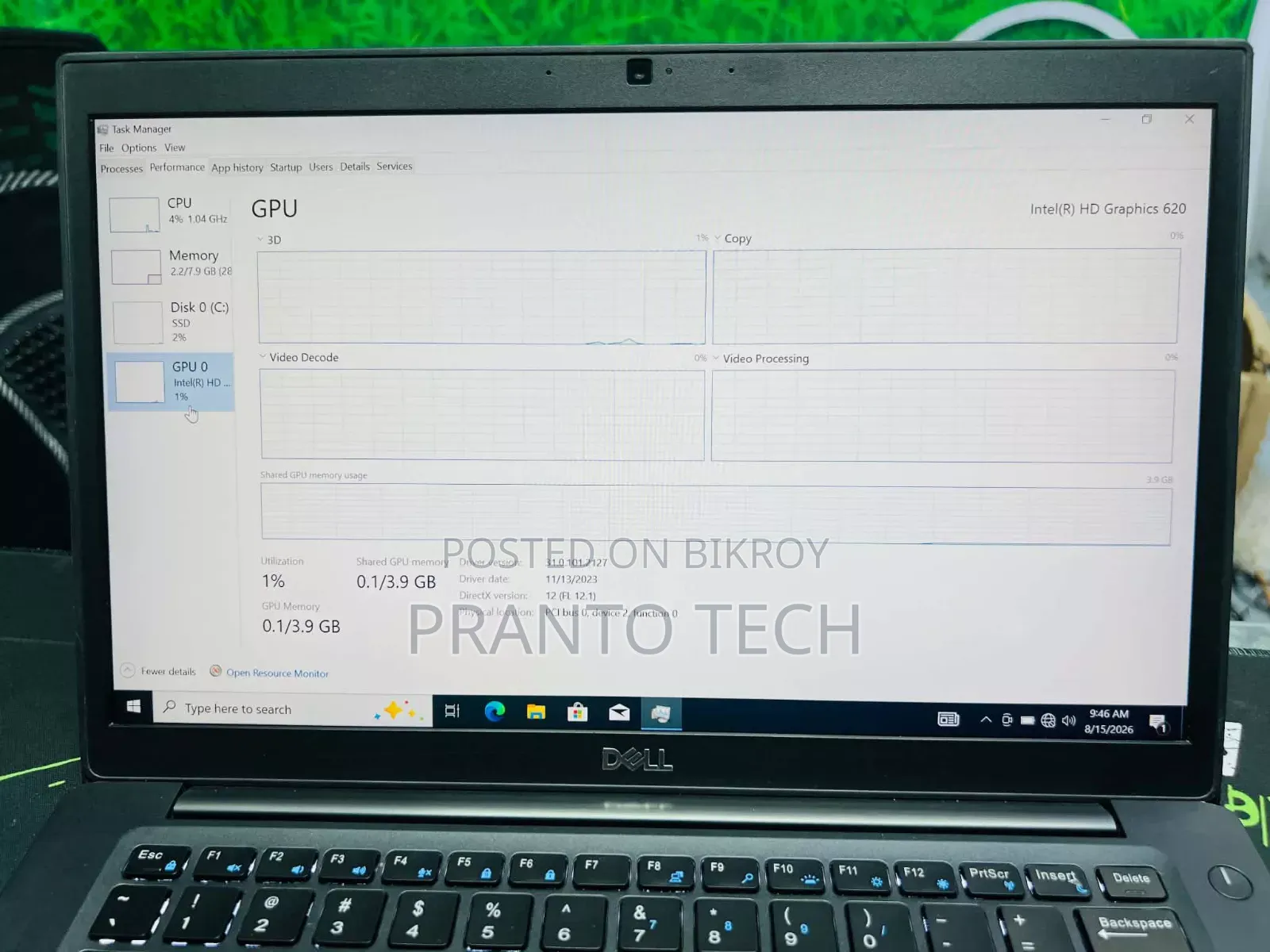 Laptop Dell Latitude 7490 8GB Intel Core i5 SSD 256GB