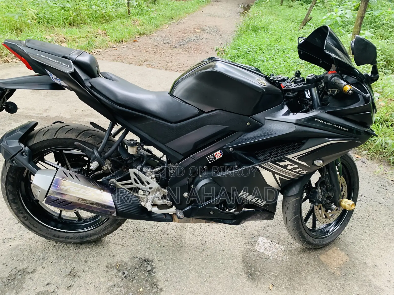 Yamaha R15 V3 2021 Black