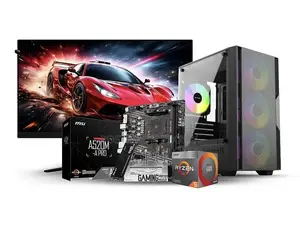 Desktop Computer Gigabyte 8gb Amd Hdd+ssd 128gb