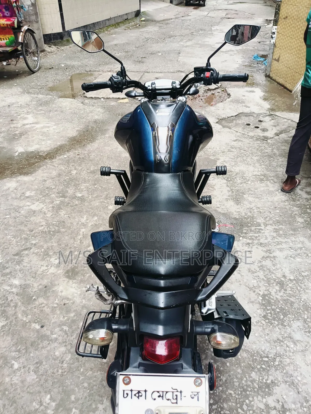 ইয়ামাহা এফজেডএস ভি৩ ২০২১ নীল