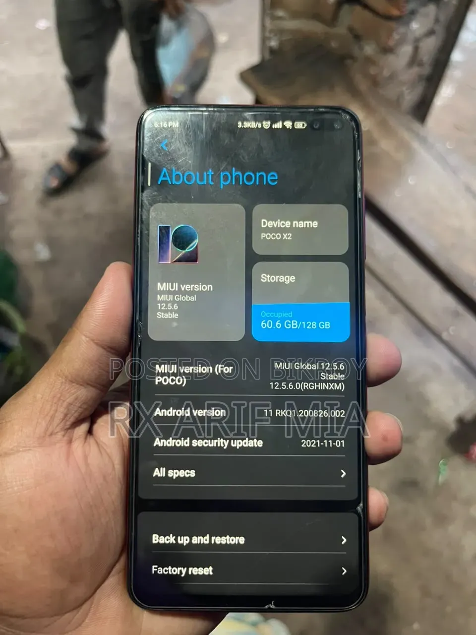 Xiaomi Pocophone X2 128 GB Red
