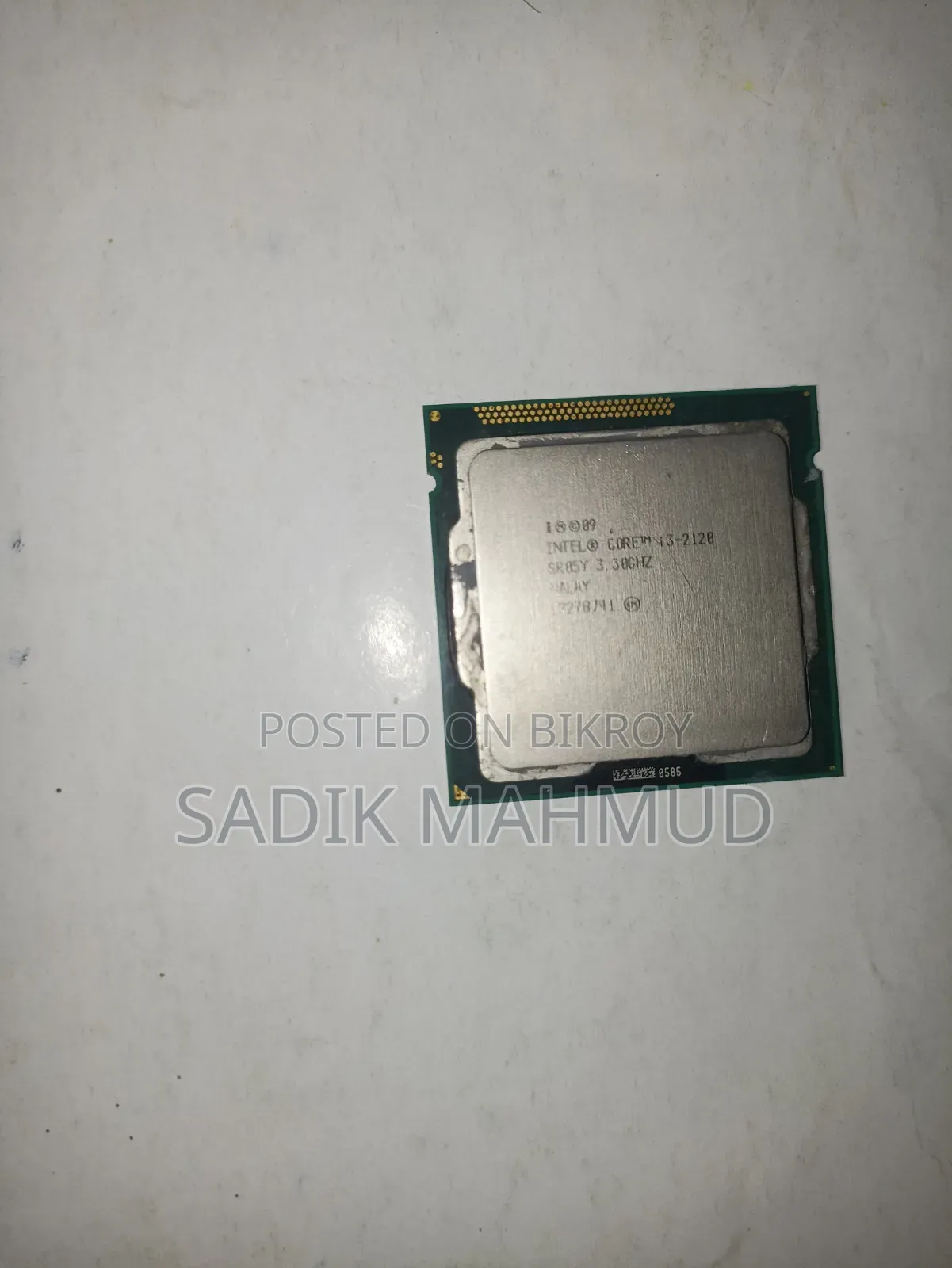 Used RAM, Processor, and Power Supply.
