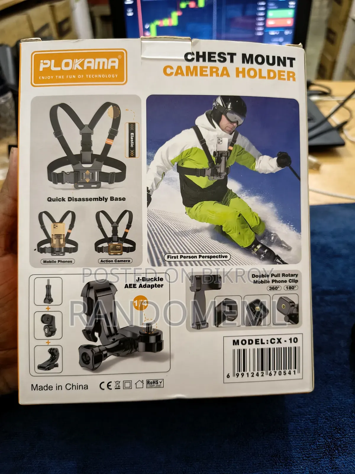 Wireless Microphone and Plokama Chest Mount Sell