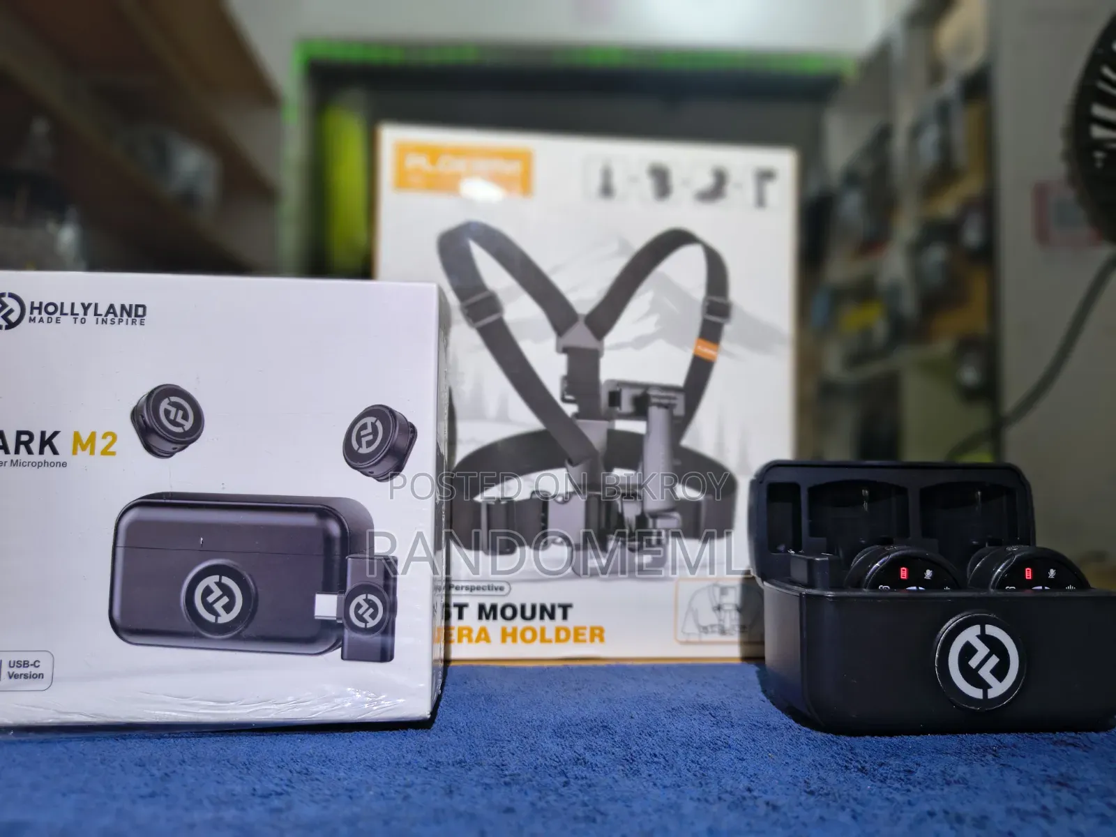 Wireless Microphone and Plokama Chest Mount Sell