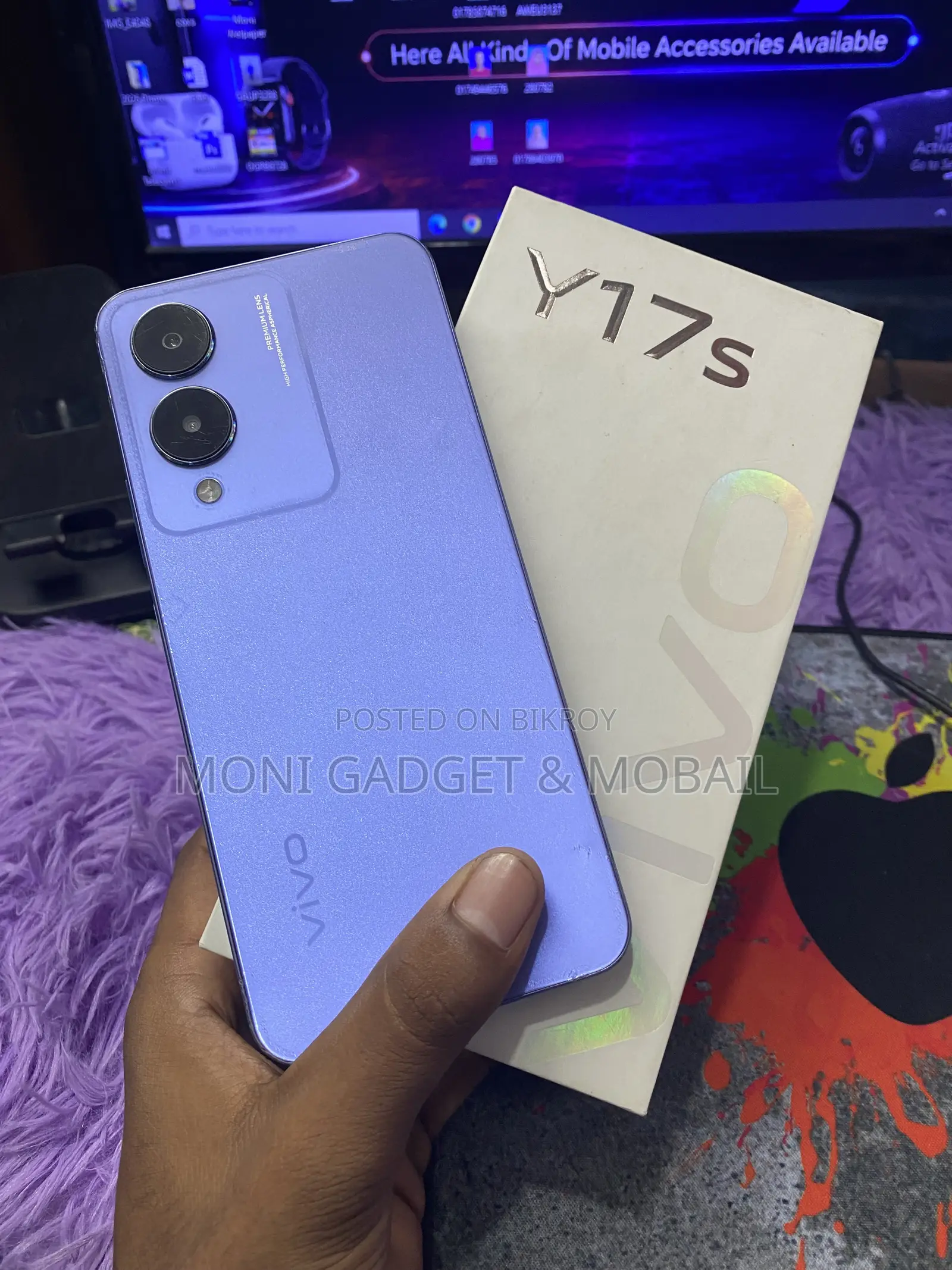 Vivo Y17s 128 GB Blue