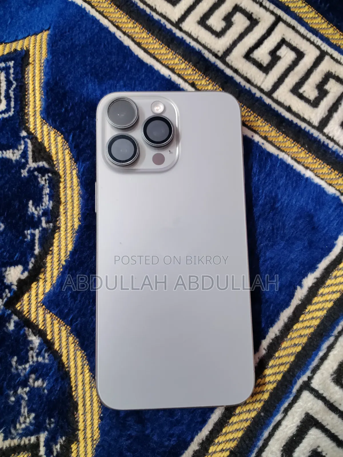 অ্যাপল আইফোন ১৫ প্রো ম্যাক্স ৫১২ জিবি গ্রে