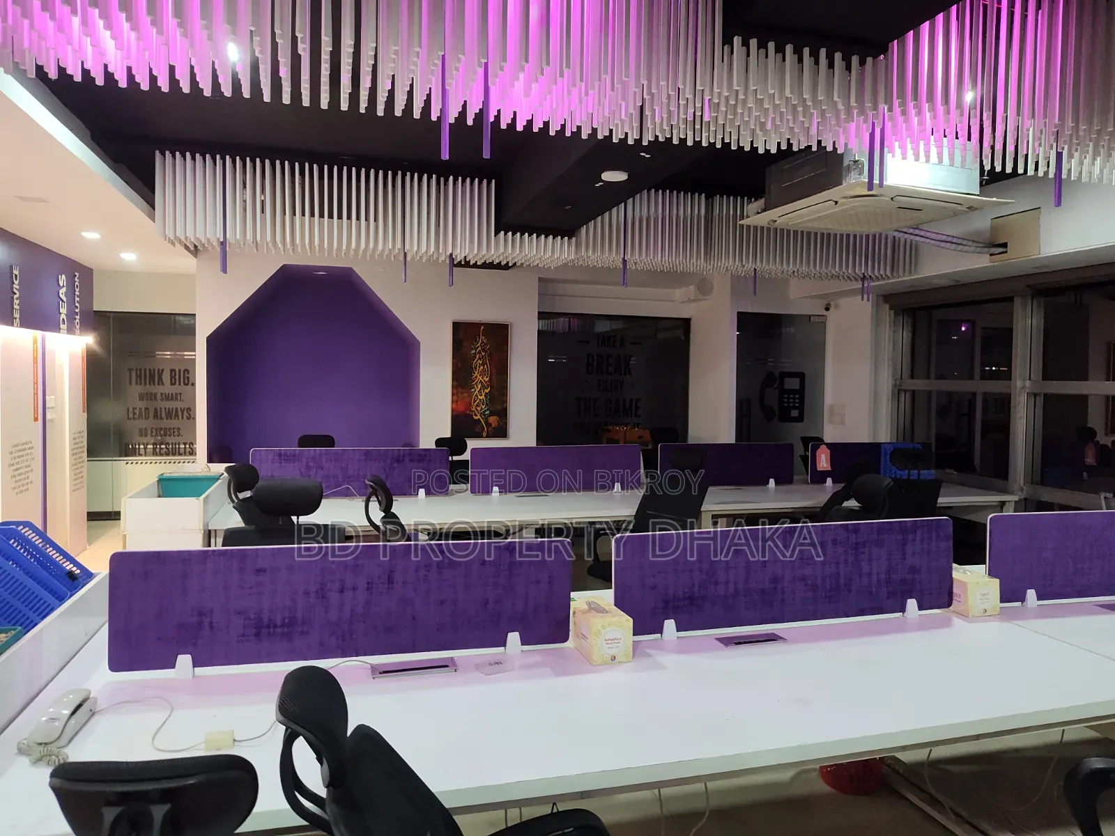 2780 SQFT Open Furnished Office Space Rent in Banani