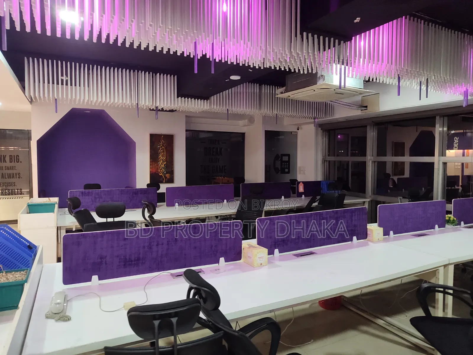 2780 SQFT Open Furnished Office Space Rent in Banani