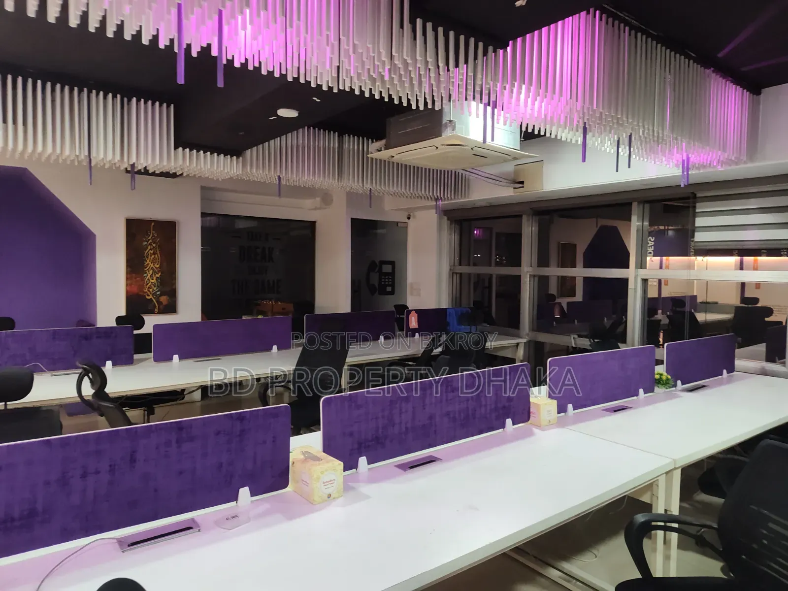 2780 SQFT Open Furnished Office Space Rent in Banani