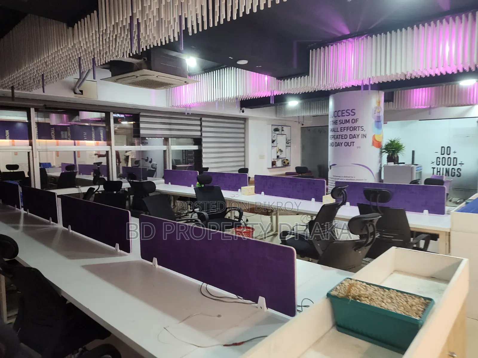 2780 SQFT Open Furnished Office Space Rent in Banani