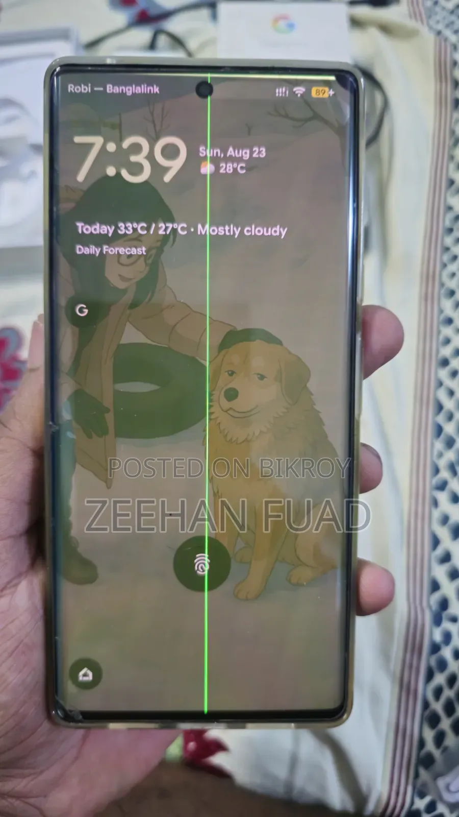 গুগল পিক্সেল ৬ প্রো ২৫৬ জিবি গ্রাফাইট