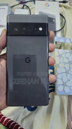 গুগল পিক্সেল ৬ প্রো ২৫৬ জিবি গ্রাফাইট