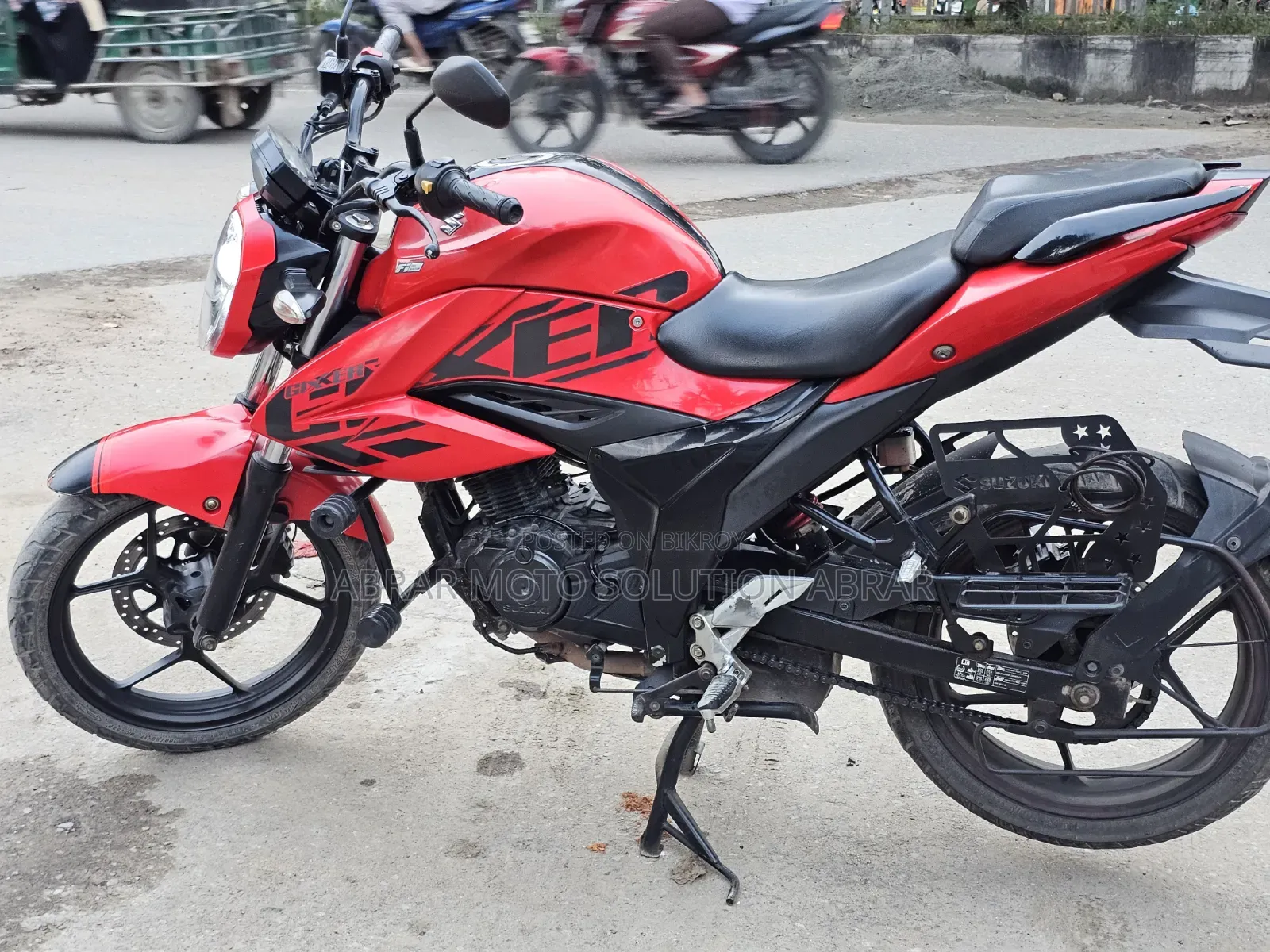 Suzuki Gixxer 2023 Red