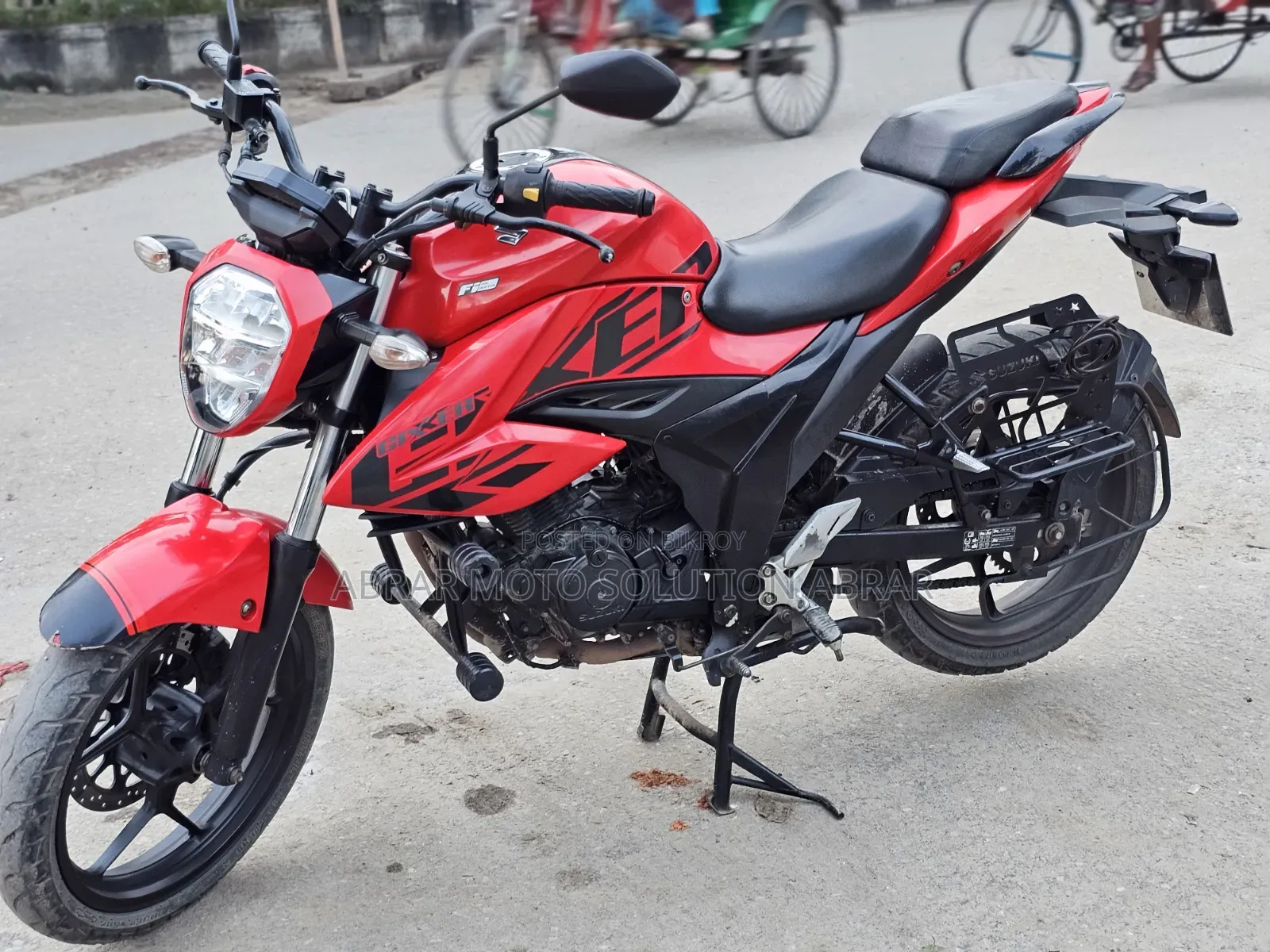 Suzuki Gixxer 2023 Red