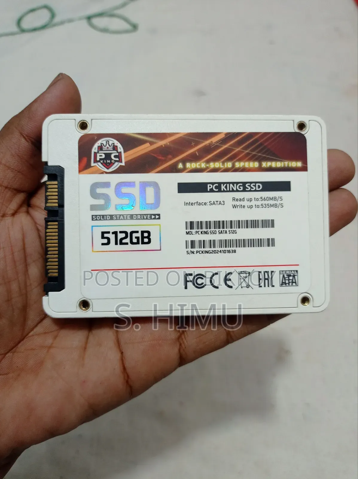 PC King SSD 512 GB