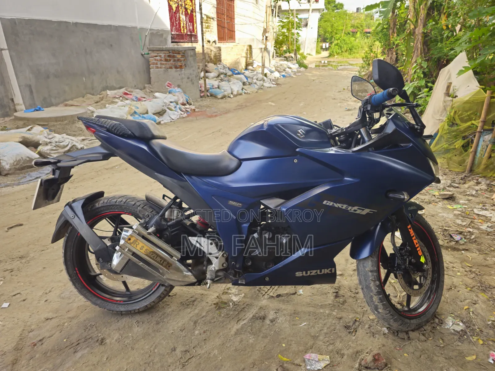 Suzuki Gixxer SF 2022 Blue