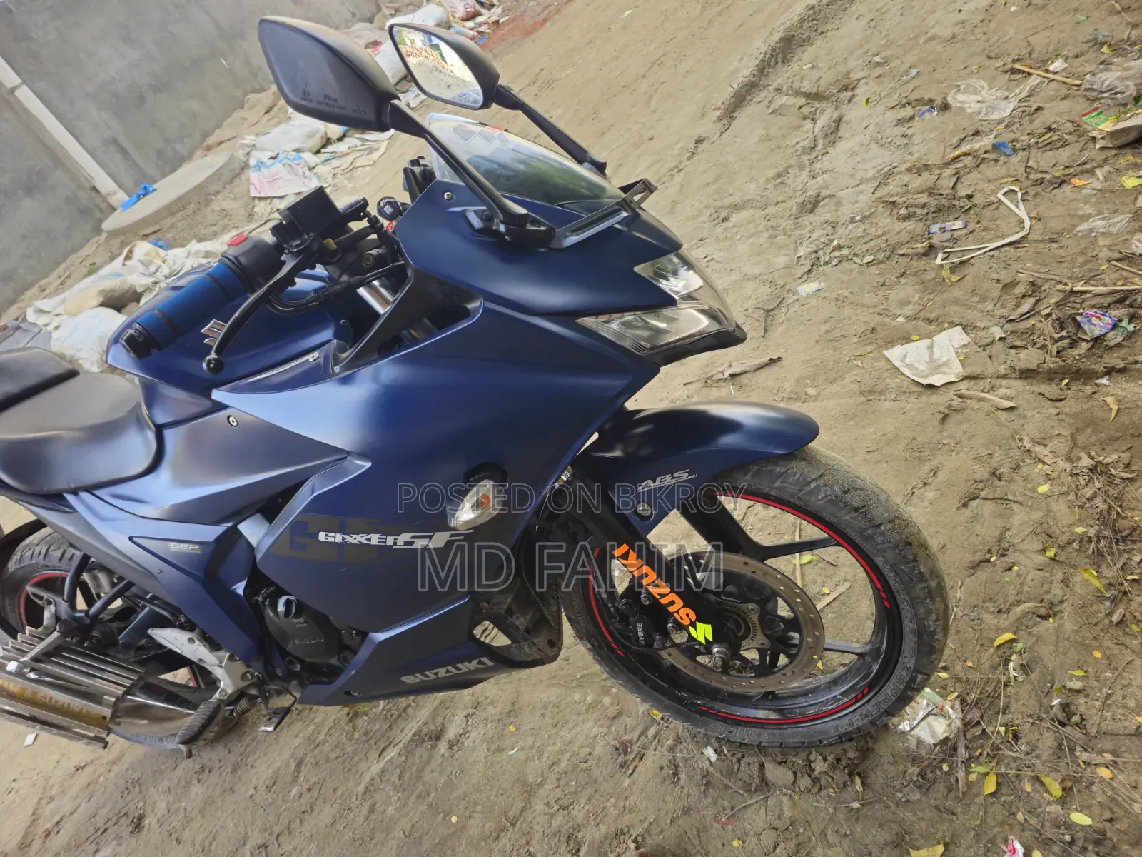 Suzuki Gixxer SF 2022 Blue