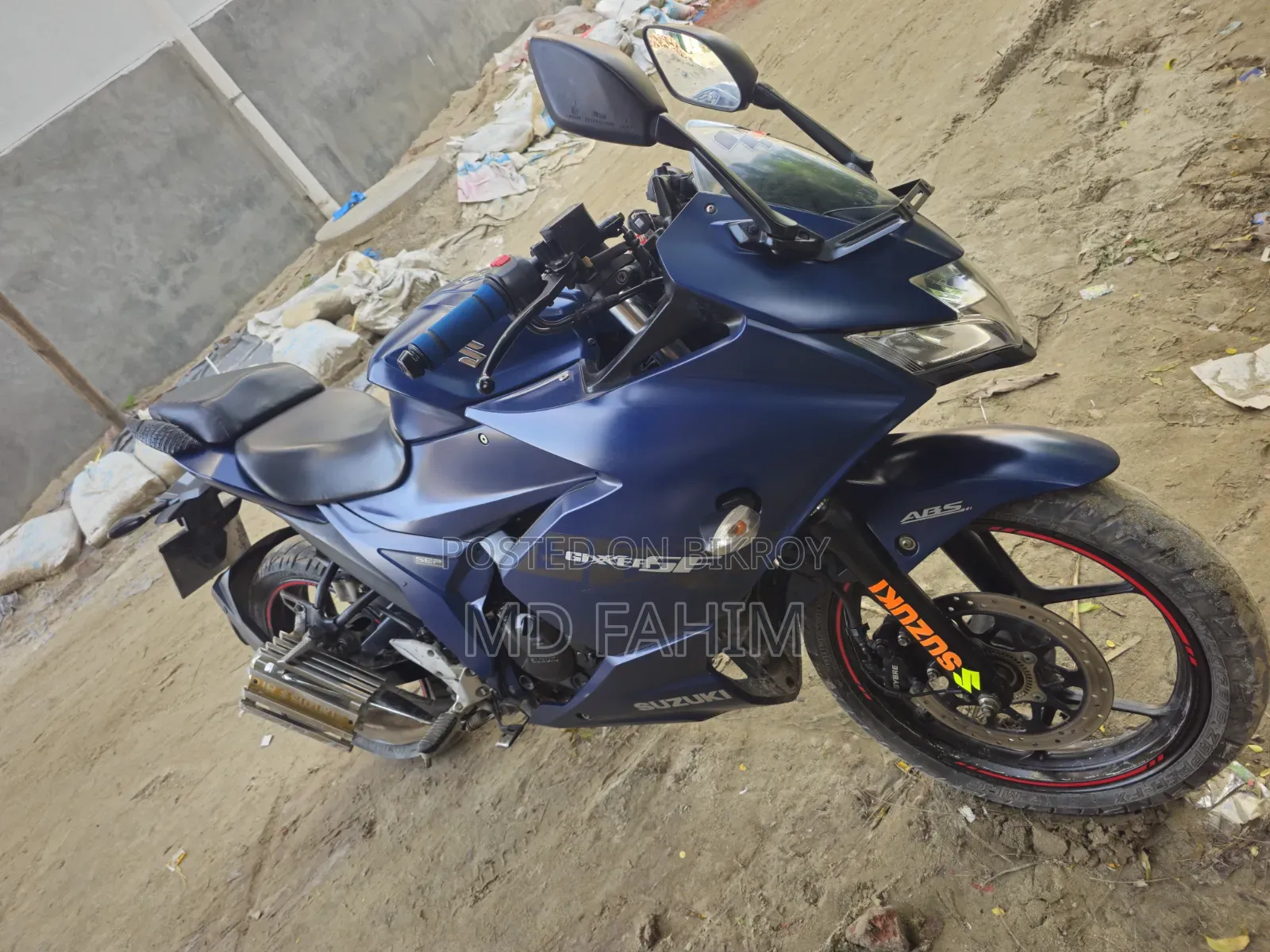Suzuki Gixxer SF 2022 Blue