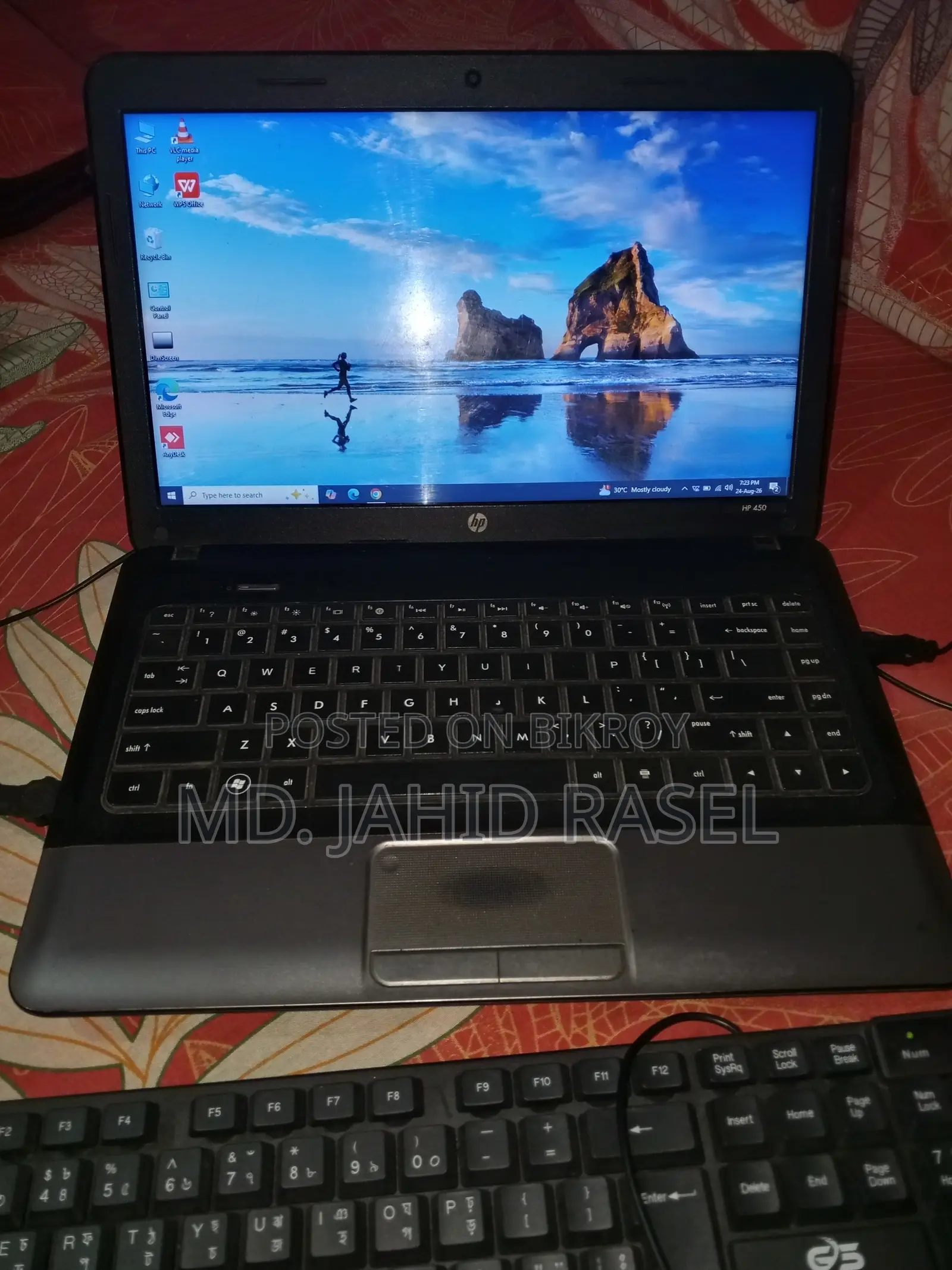 Laptop HP 15s 4GB Intel Core i3 HDD+SSD 128GB