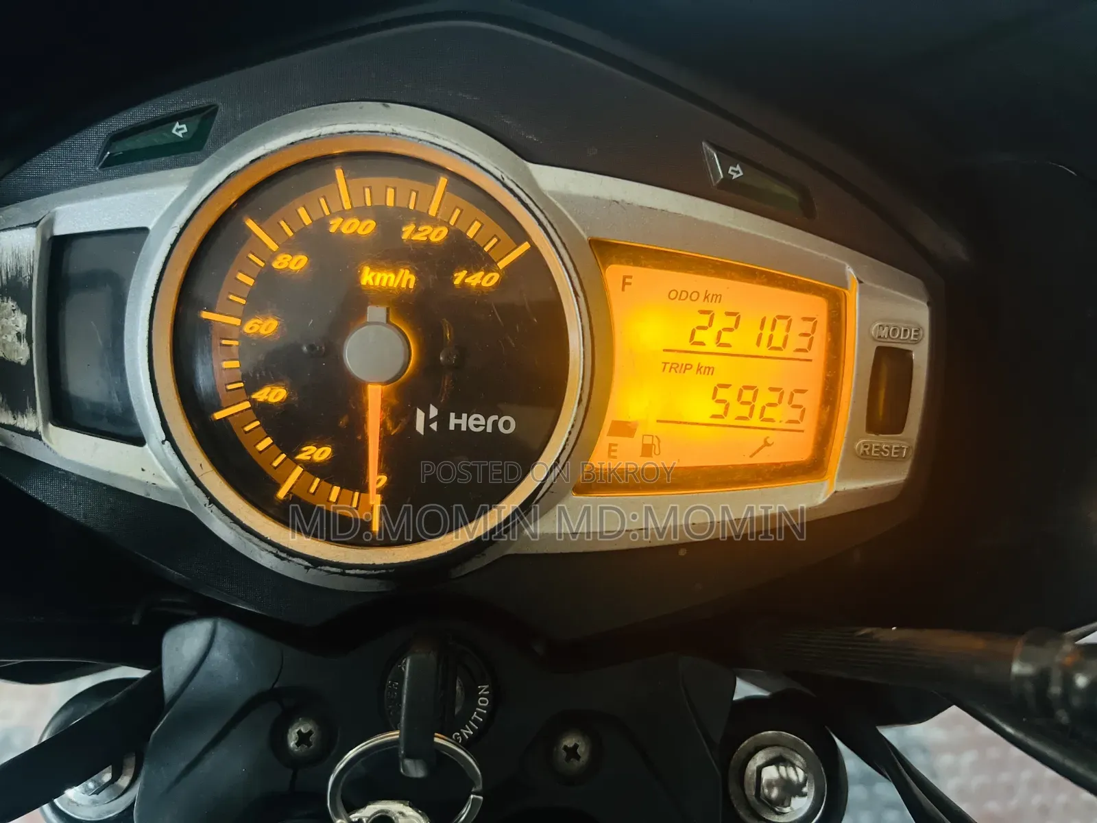 Hero Ignitor 125 Techno 2022 Black
