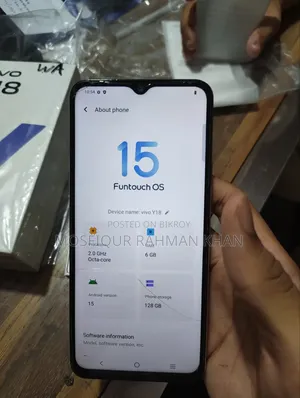 Vivo Y18 128 GB Blue
