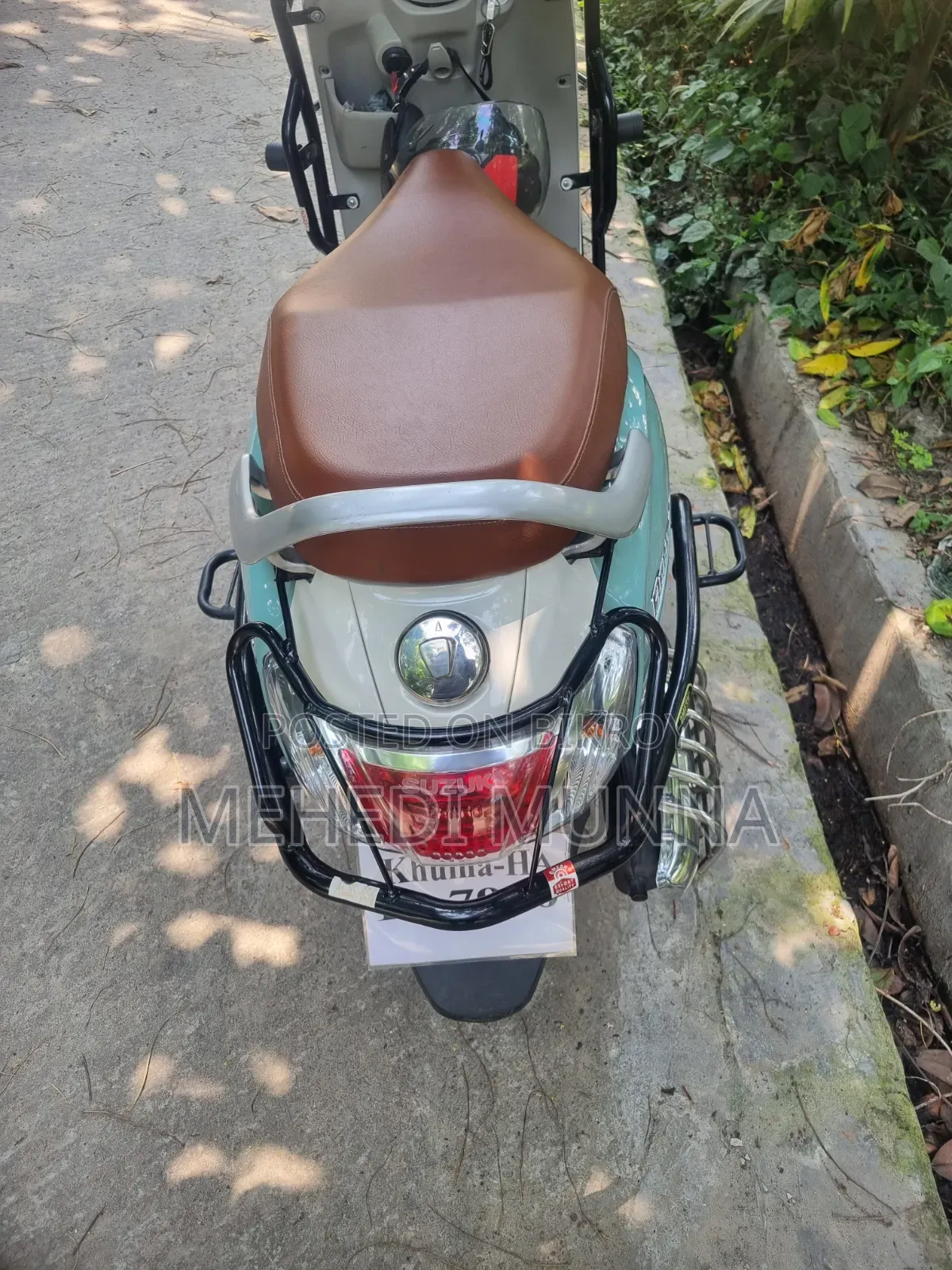 Suzuki Access 125 FI CBS 2025 Green