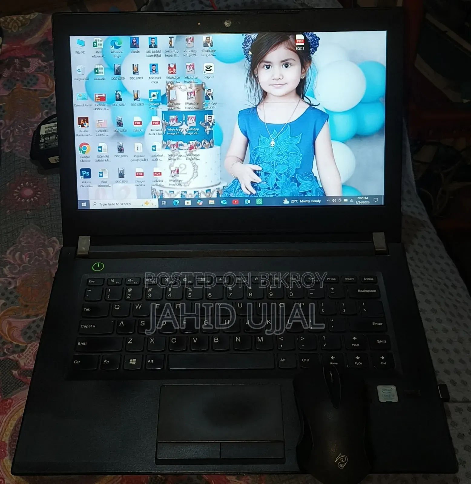 Laptop Lenovo IdeaPad 320 8GB Intel Core i7 SSD 256GB