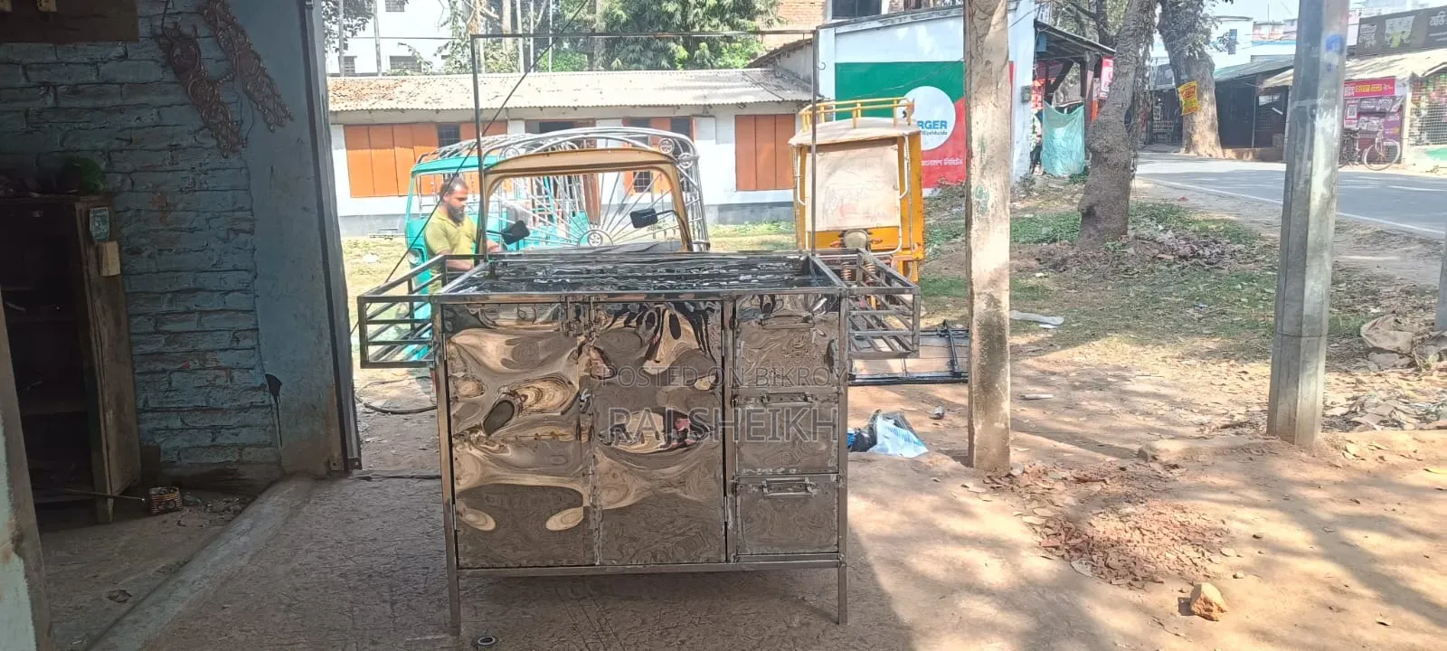 Everything required for a tea stall is available