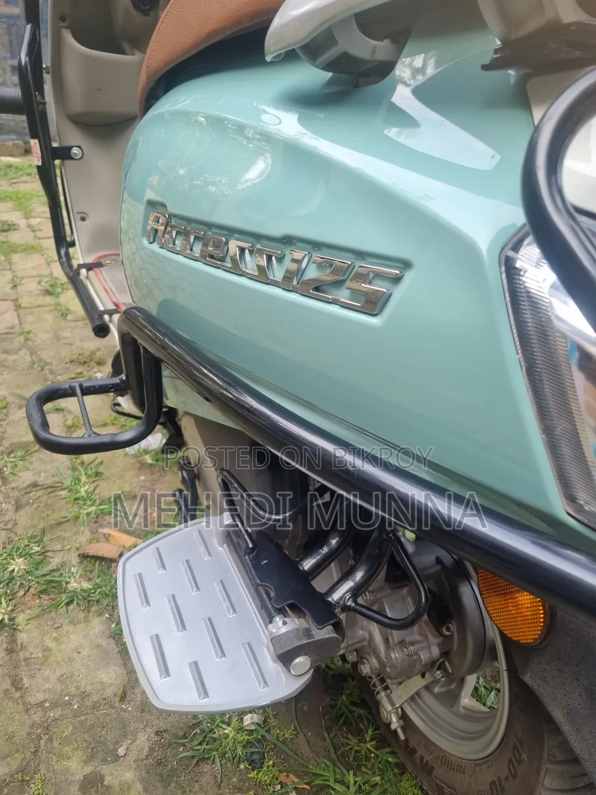 Suzuki Access 125 FI CBS 2025 Green