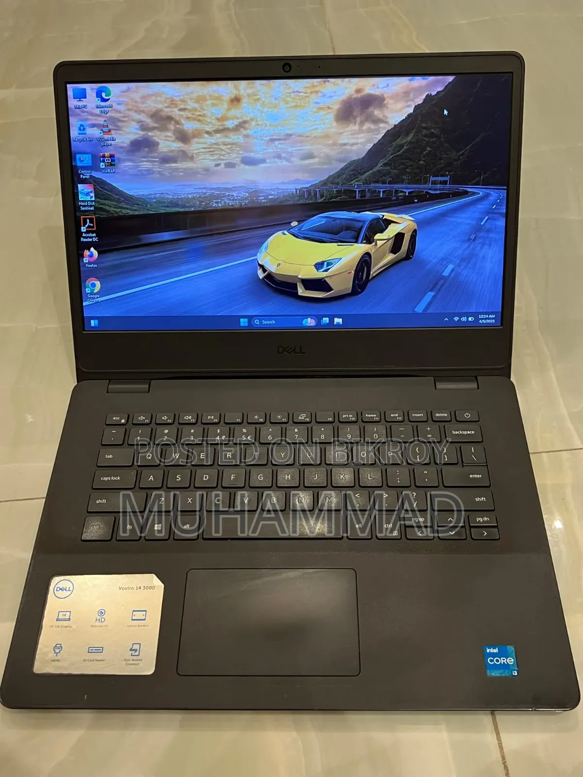 Laptop Dell Vostro 3400 8GB Intel Core I3 HDD+SSD 256GB