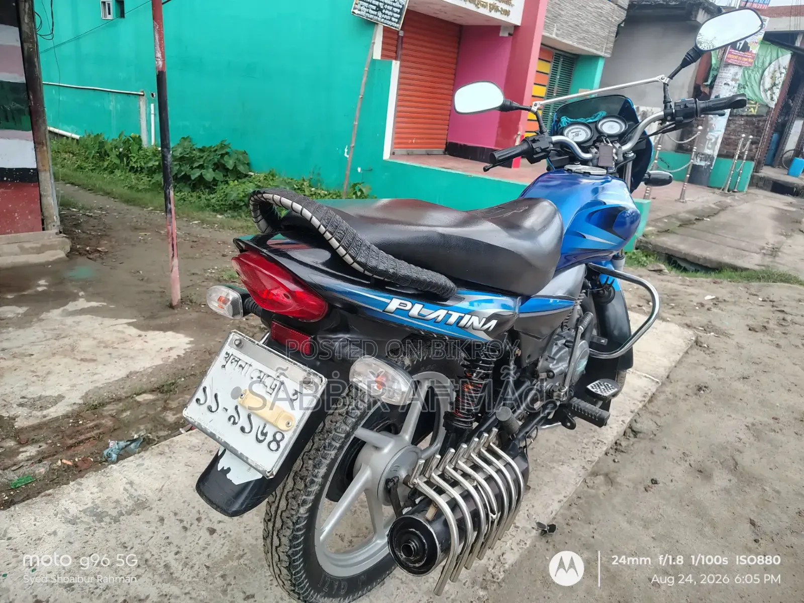 Bajaj Platina 110 2009 Blue