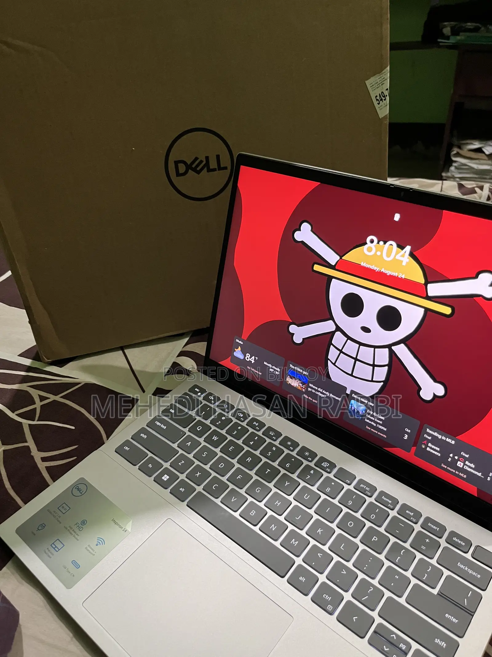 Laptop Dell Inspiron 14 5420 16GB Intel Core i7 SSD 512GB