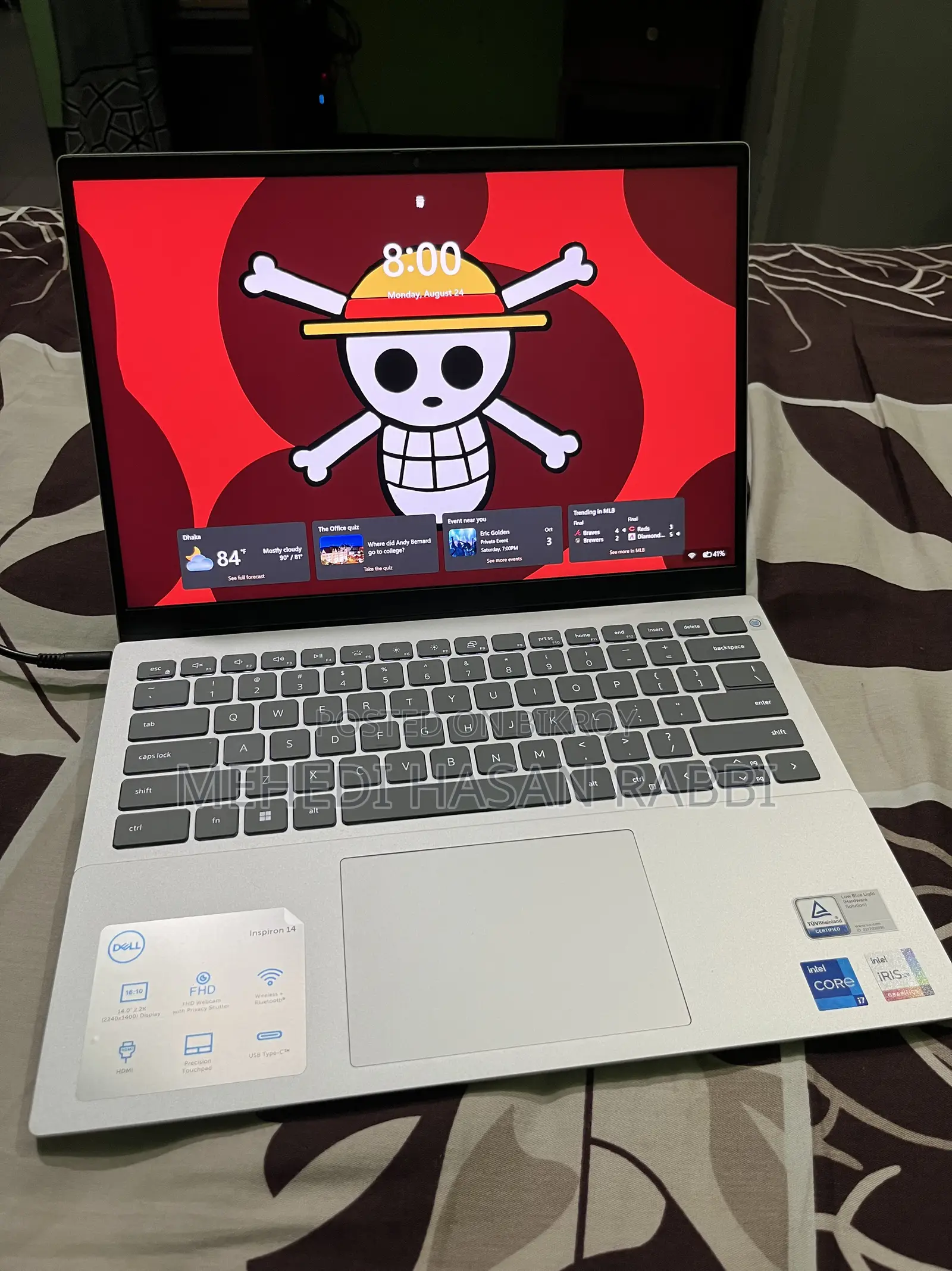 Laptop Dell Inspiron 14 5420 16GB Intel Core i7 SSD 512GB
