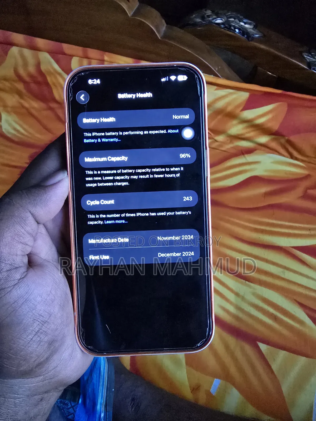 Apple iPhone 16 Pro Max 256 GB Silver
