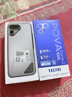 New Tecno Pova Curve 2 5G 256 GB Silver