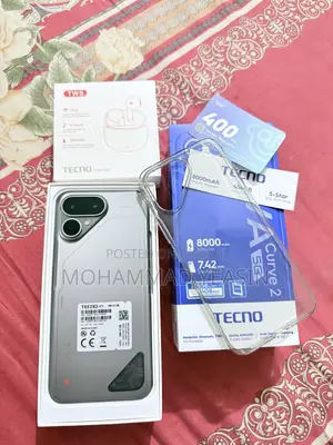 New Tecno Pova Curve 2 5G 256 GB Silver