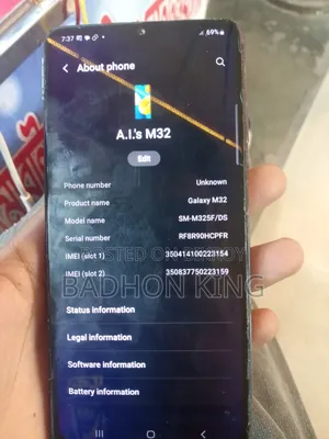 Samsung Galaxy M32 6 GB Blue