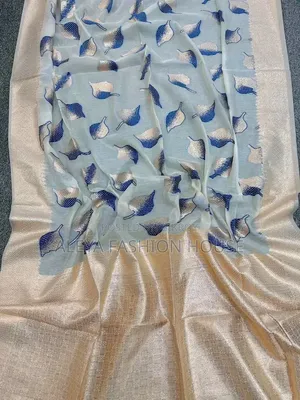 Original Indian Kora Tossor Silk Saree